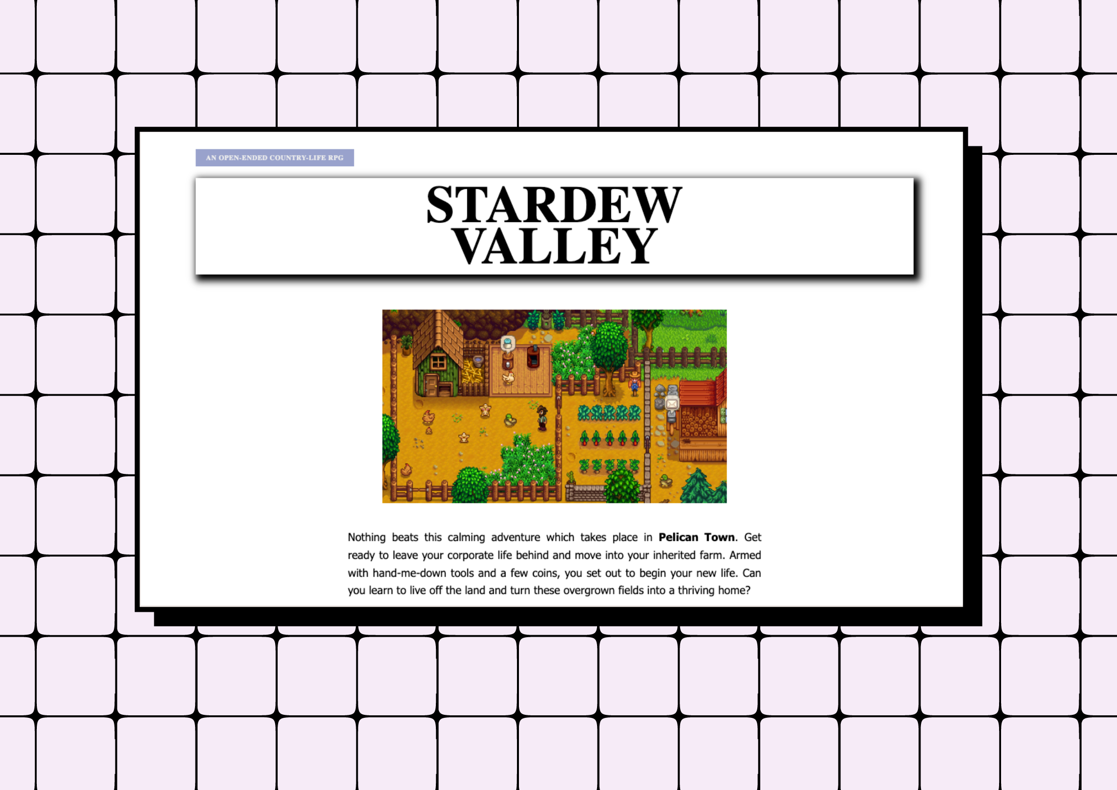 Stardew Valley Page